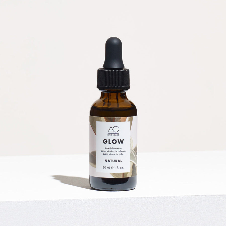 AG Hair Natural Glow Shine Infuse Serum 30ml Styled
